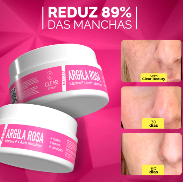 Máscara Facial + Ácido Hialurônico Skin Care Completo - 90g