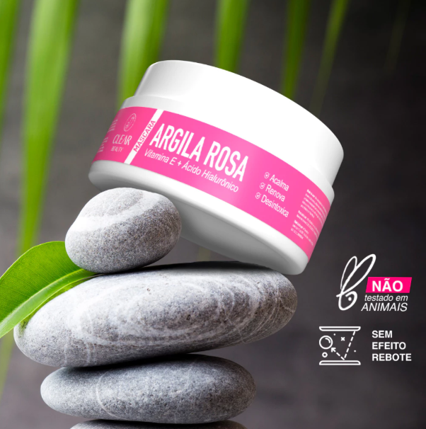 Máscara Facial + Ácido Hialurônico Skin Care Completo - 90g